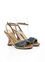 Sandales/Nu pieds bleu FLUXA pour femme seconde vue
