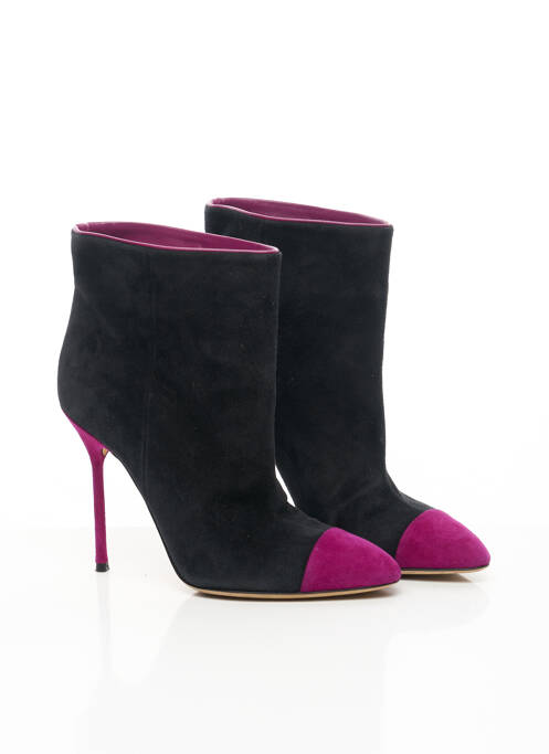 Bottines/Boots violet SERGIO ROSSI pour femme