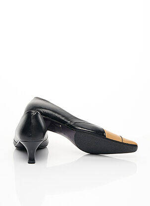 Escarpins matière lisse talon de 4 à 6cm noir JOCELYN femme