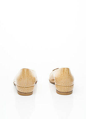 Mocassins talon plat jusqu'à 3cm beige WALTER STEIGER femme