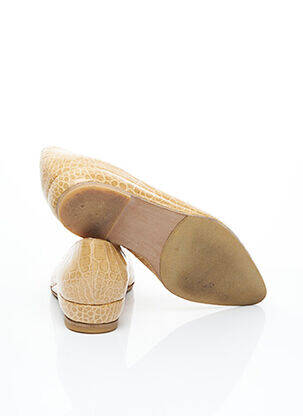 Mocassins talon plat jusqu'à 3cm beige WALTER STEIGER femme