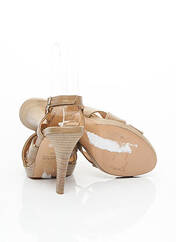 Sandales/Nu pieds beige CAREL PARIS pour femme seconde vue