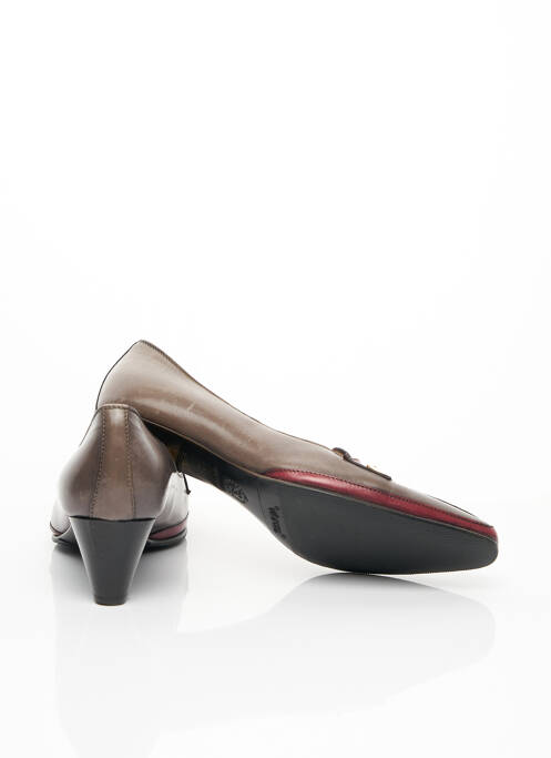 Escarpins gris MARETTO pour femme