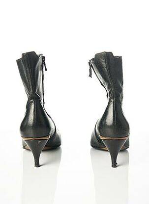 Bottines/boots matière lisse talon de 7 à 9cm noir COSTUME NATIONAL femme