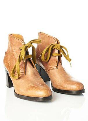 Bottines/boots talon de 7 à 9cm marron VERONIQUE BRANQUINHO femme