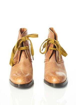 Bottines/boots talon de 7 à 9cm marron VERONIQUE BRANQUINHO femme