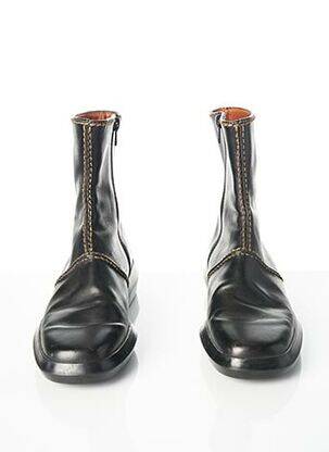 Bottines/boots matière lisse talon plat jusqu'à 3cm noir TOD'S femme