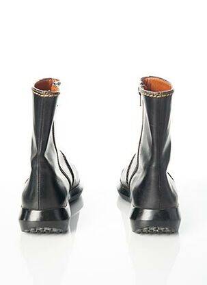 Bottines/boots matière lisse talon plat jusqu'à 3cm noir TOD'S femme