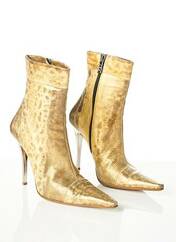 Bottines/Boots jaune GIANMARCO LORENZI pour femme seconde vue