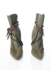 Bottines/Boots vert GALLIANO pour femme seconde vue