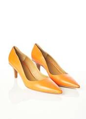 Escarpins orange LARIO pour femme seconde vue