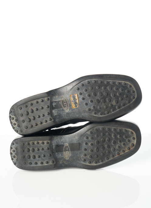 Bottines/boots fermeture zippée talon plat jusqu'à 3cm noir TOD'S femme