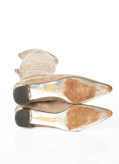 Bottes beige BRUNO FRISONI pour femme