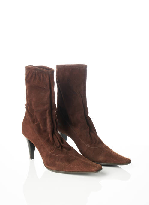 Bottines/Boots marron SERGIO ROSSI pour femme