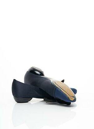 Ballerines tissage satiné talon plat jusqu'à 3cm bleu MARC JACOBS femme
