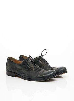 Derbies matière lisse noir GERARD SENE homme