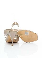 Sandales/Nu pieds beige FRANCOIS PINET pour femme seconde vue