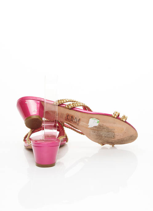 Mules/Sabots rose GINA pour femme