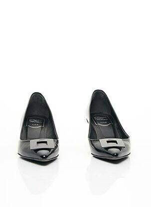 Escarpins matière lisse talon de 4 à 6cm noir ROGER VIVIER femme
