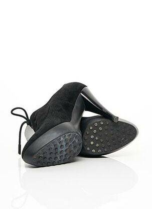 Bottines/boots nubuck talon haut de 10cm et plus noir TOD'S femme