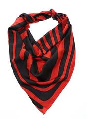 Foulard rouge APOSTROPHE pour femme seconde vue