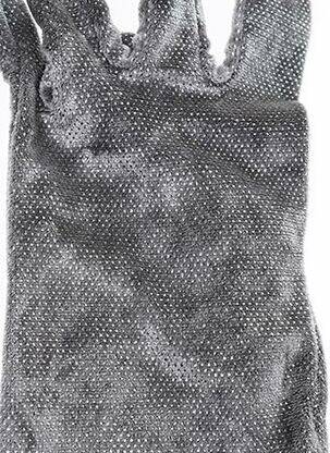 Gants tissage métallisé gris IRIE femme