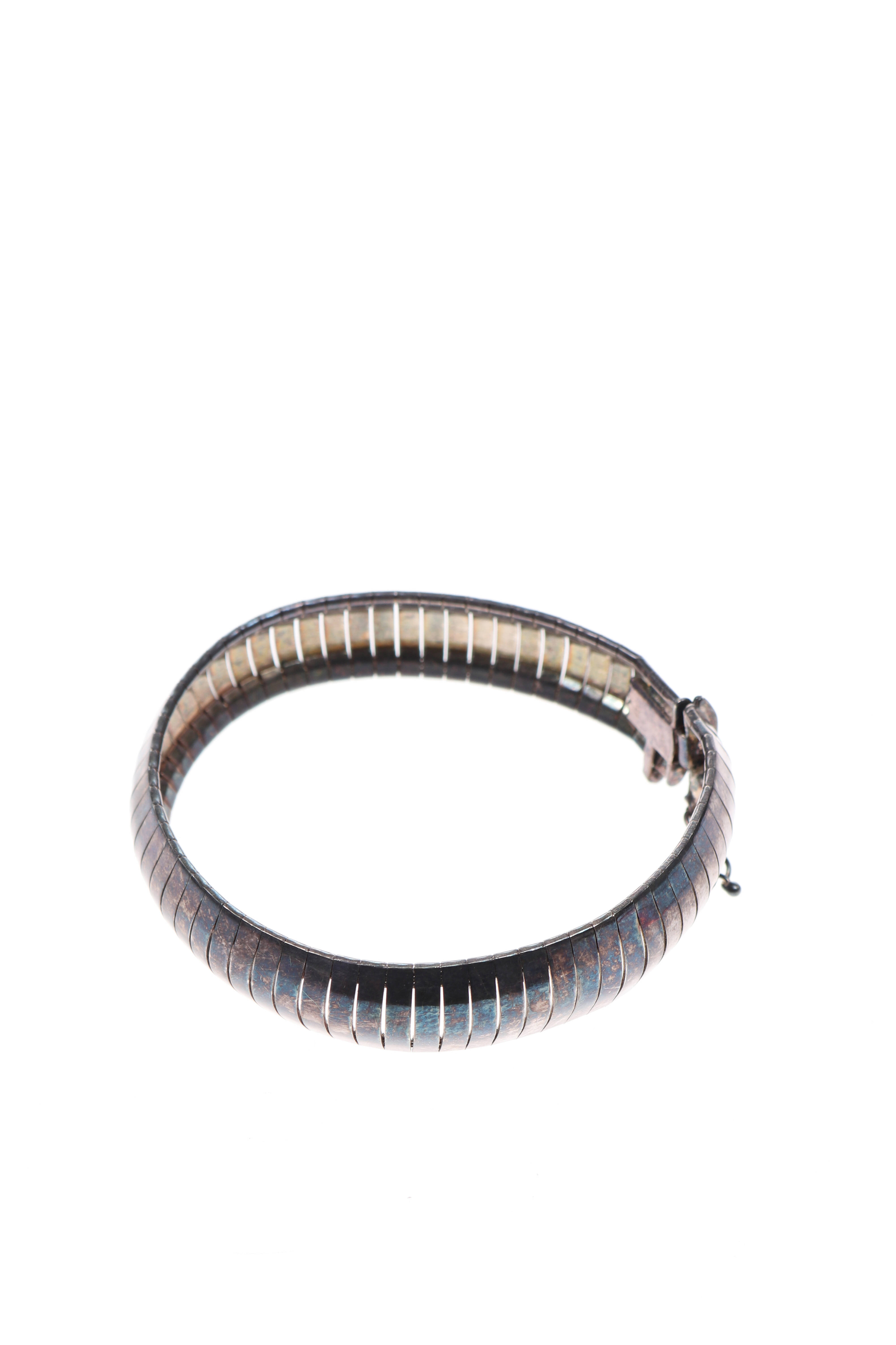 Autre Marque le 1g Cord Bracelet in Polished Silver/Red ref.711179 - Joli  Closet