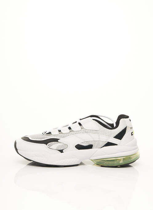 Baskets empiècements blanc PUMA homme