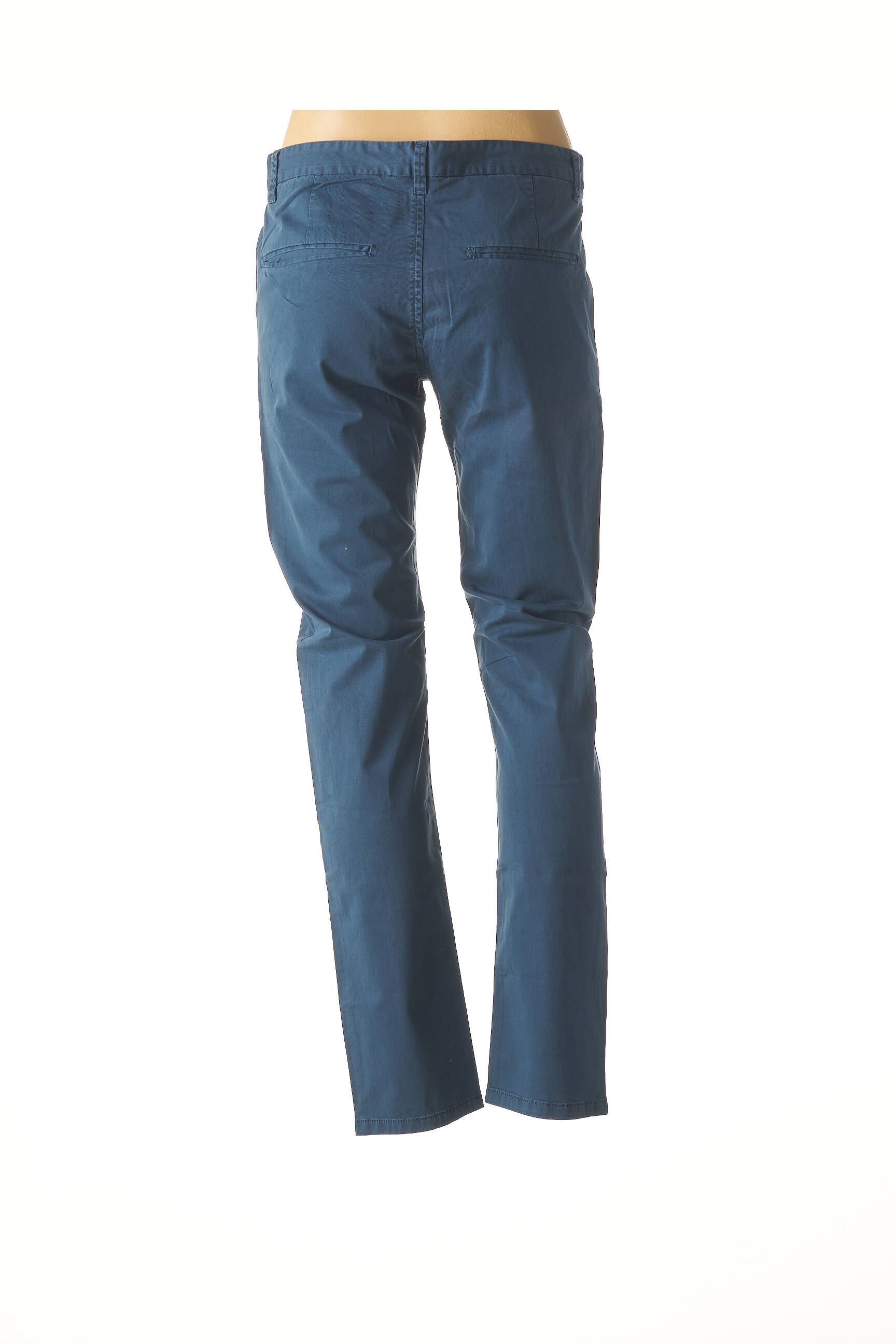 Kenzarro Pantalons Slim Homme De Couleur Bleu 1568170-bleu00 - Modz
