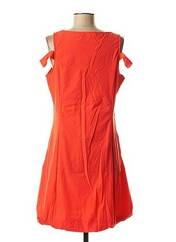 Robe courte orange VIRGINIE & MOI pour femme seconde vue
