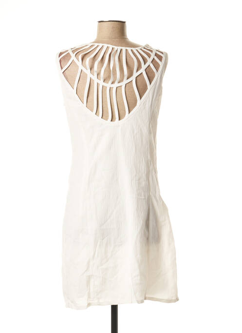 Tunique manches courtes blanc VIRGINIE & MOI pour femme