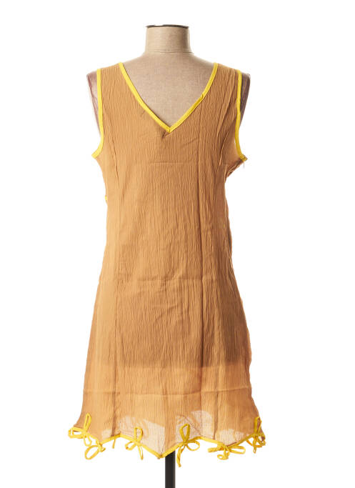 Tunique manches courtes jaune VIRGINIE & MOI femme