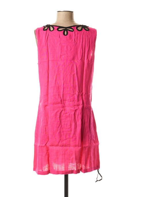 Tunique manches courtes rose VIRGINIE & MOI pour femme