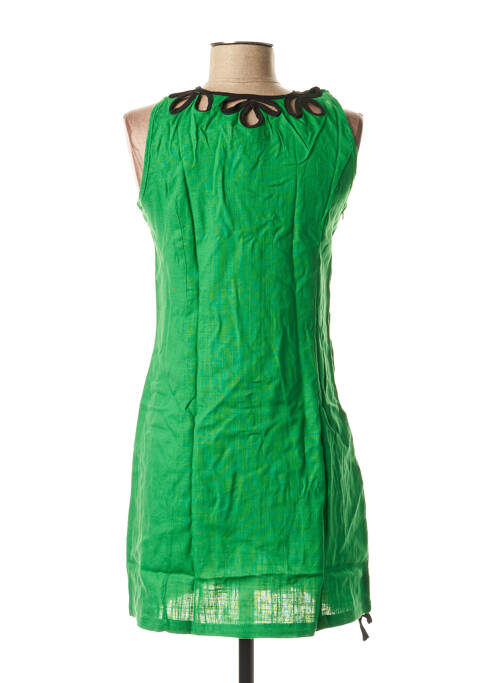 Tunique manches courtes vert VIRGINIE & MOI pour femme