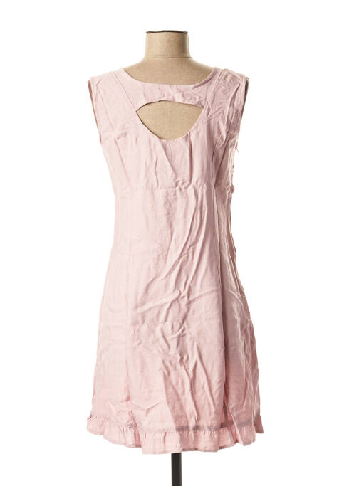 Robe mi-longue rose VIRGINIE & MOI pour femme