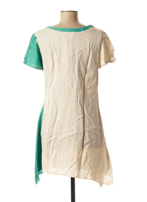 Tunique manches courtes vert VIRGINIE & MOI pour femme