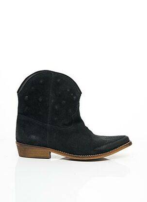Bottines/Boots noir ETIK pour femme
