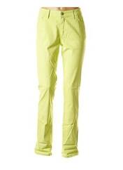Pantalon slim vert COWEST pour femme seconde vue