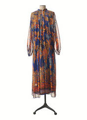 Robe longue orange VALERIE KHALFON pour femme seconde vue