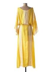 Robe longue jaune VALERIE KHALFON pour femme seconde vue