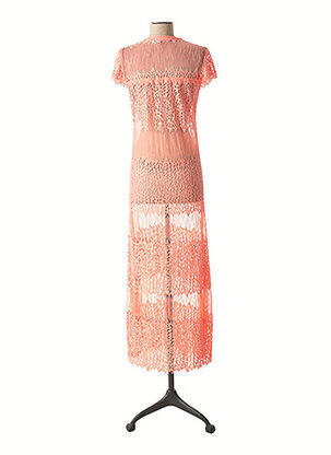 Paréo légère et transparente rose VALERIE KHALFON femme