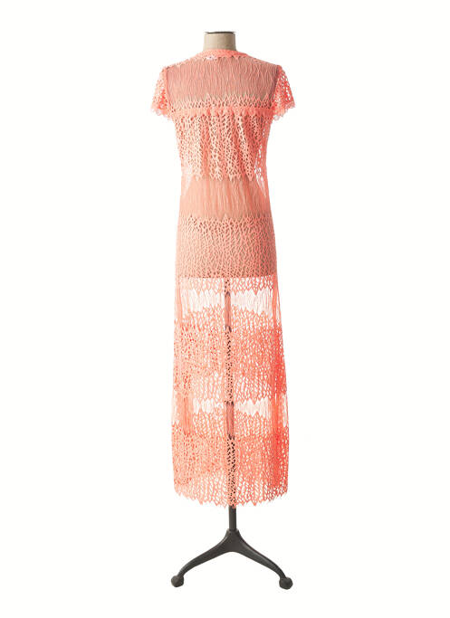 Paréo légère et transparente rose VALERIE KHALFON femme