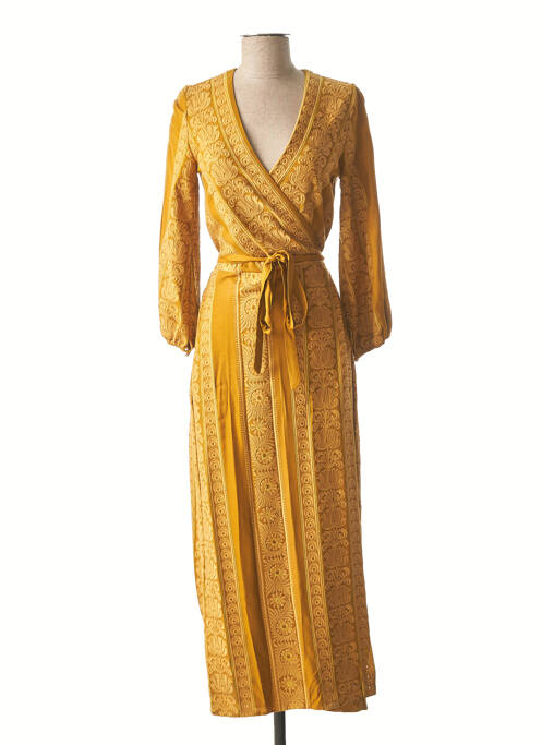 Robe longue marron VALERIE KHALFON pour femme