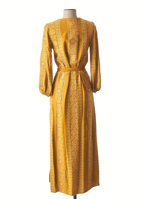 Robe longue marron VALERIE KHALFON pour femme