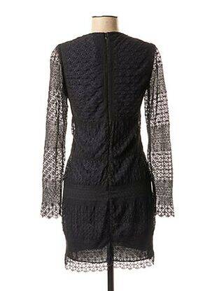 Robe courte fermeture zippée au dos manches longues bleu 31 TWELVE PAR VALERIE KHALFON femme