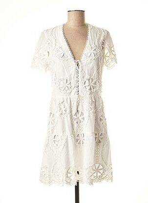 Robe courte blanc VALERIE KHALFON pour femme