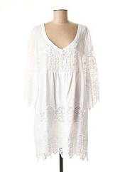 Robe mi-longue blanc VALERIE KHALFON pour femme seconde vue