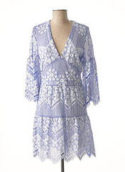 Robe courte bleu VALERIE KHALFON pour femme seconde vue