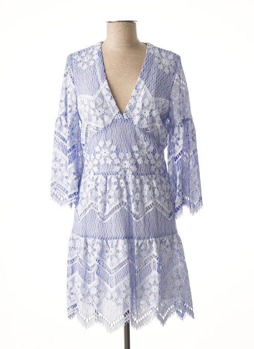 Robe courte bleu VALERIE KHALFON pour femme