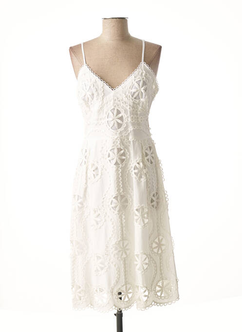 Robe mi-longue blanc VALERIE KHALFON pour femme